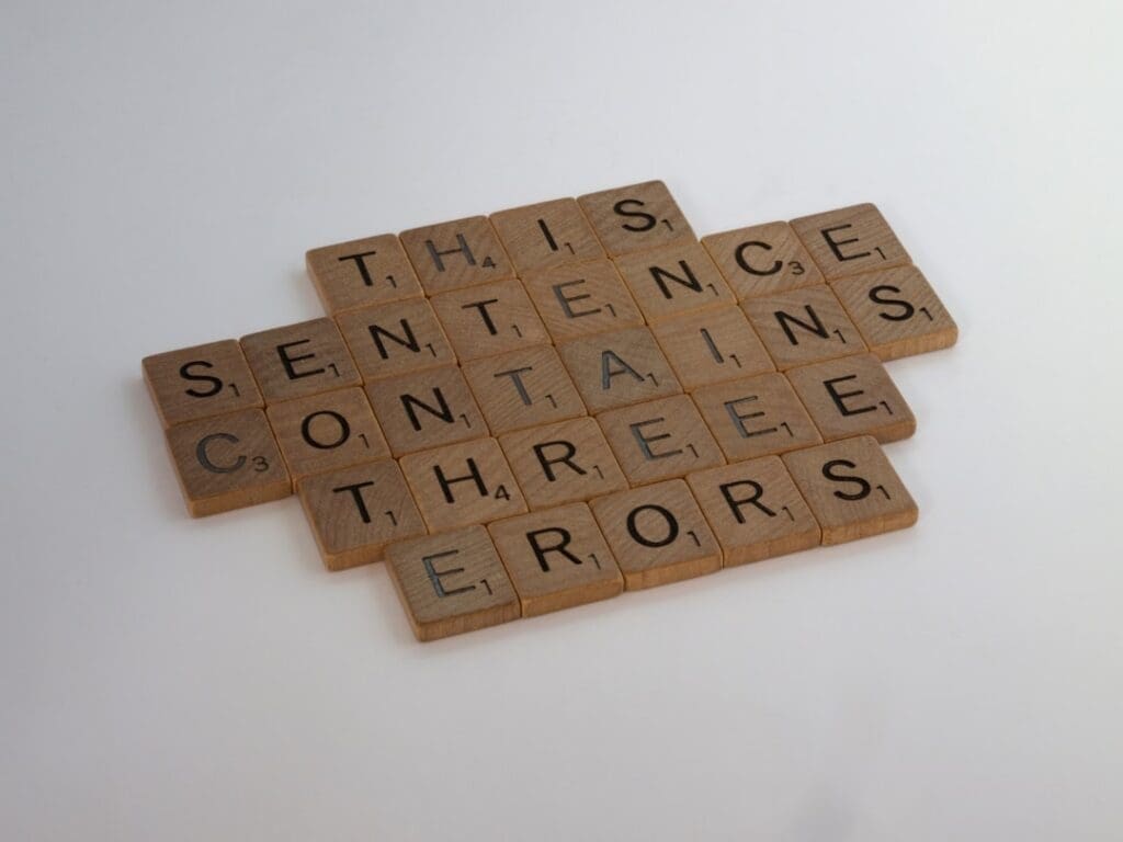 Photo Grammar rules