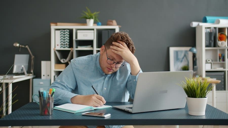 Writer's block – burnout