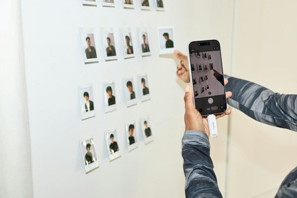 Photo story structure