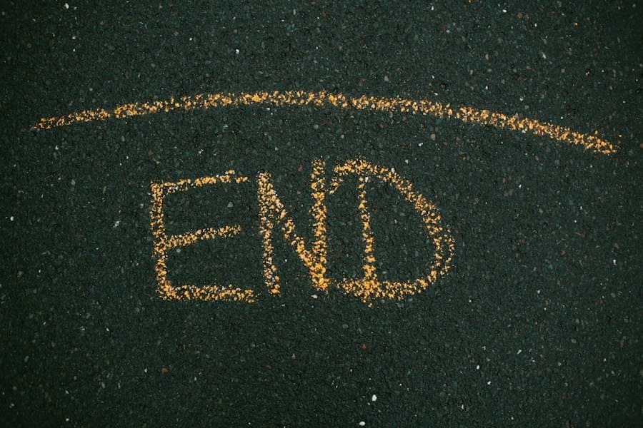 Photo satisfying ending