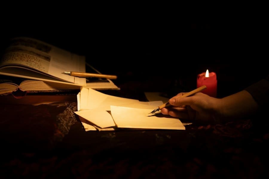 Photo horror writing