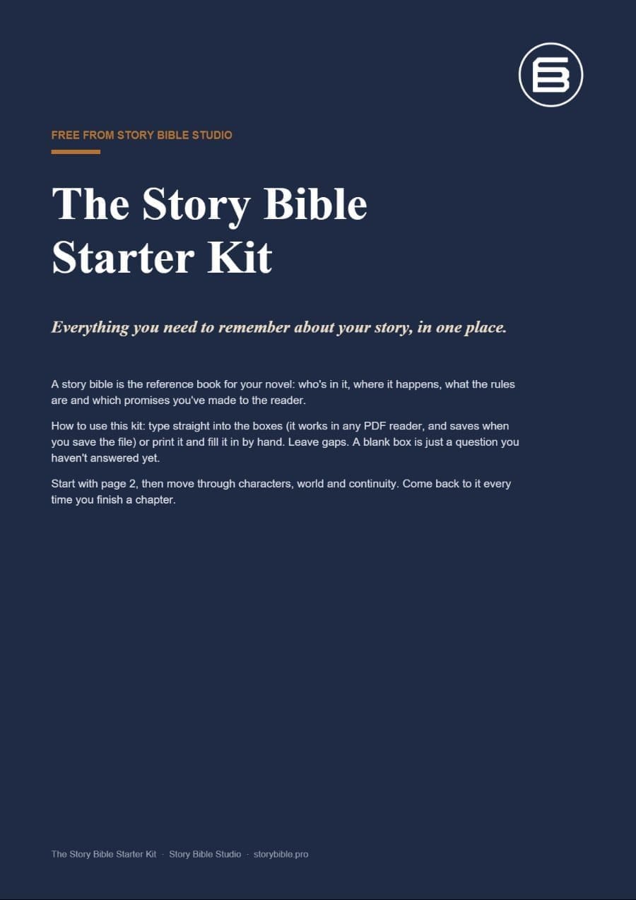 Story Bible Starter Kit cover page