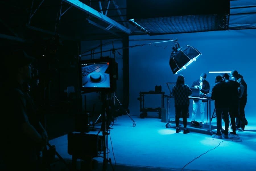 Photo scene transition techniques filmmaking