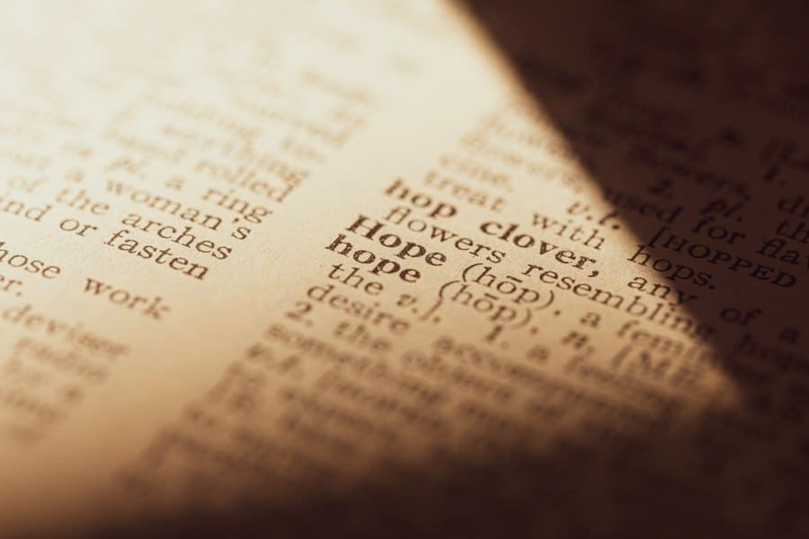 writing about hope without sentimentality