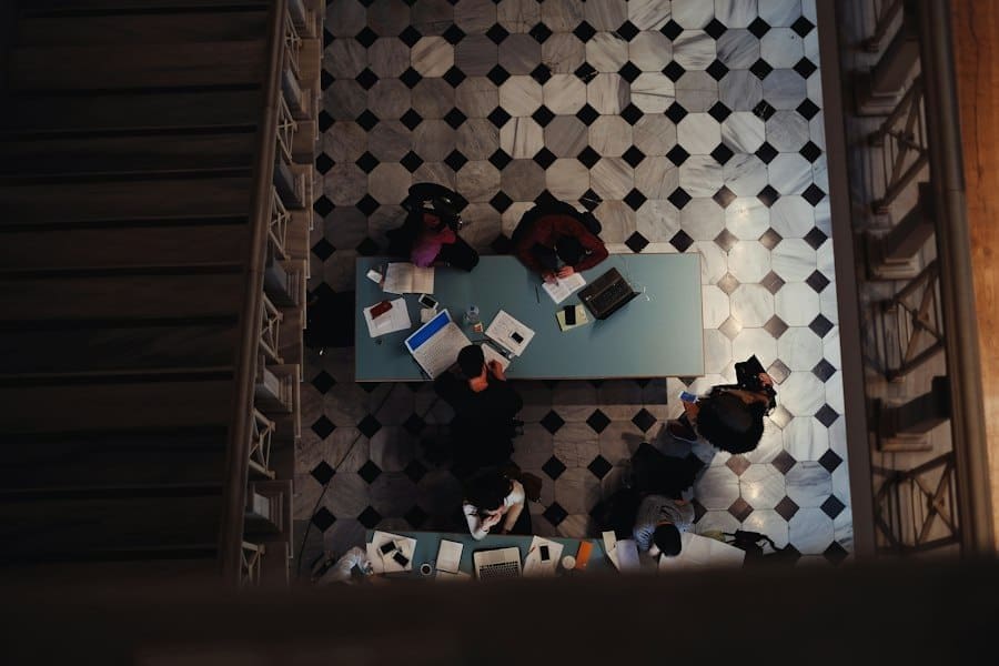 Photo writing group scenes multiple characters