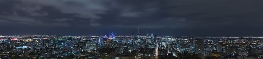 Photo urban fantasy magic cityscape